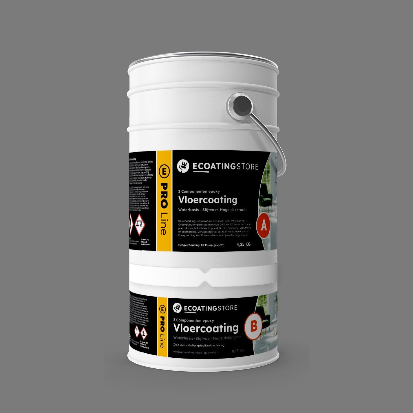 Vloercoating - RAL 7037