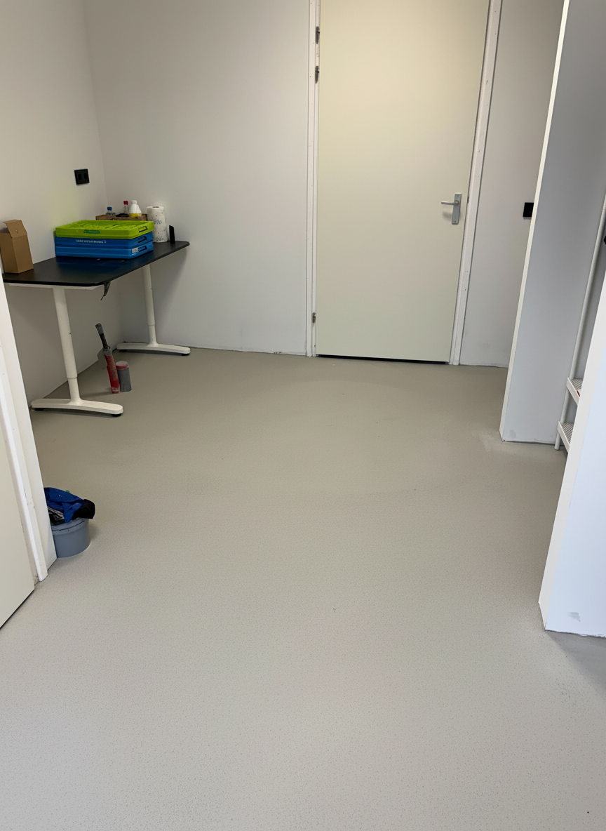 Garage vloercoating - RAL 7035