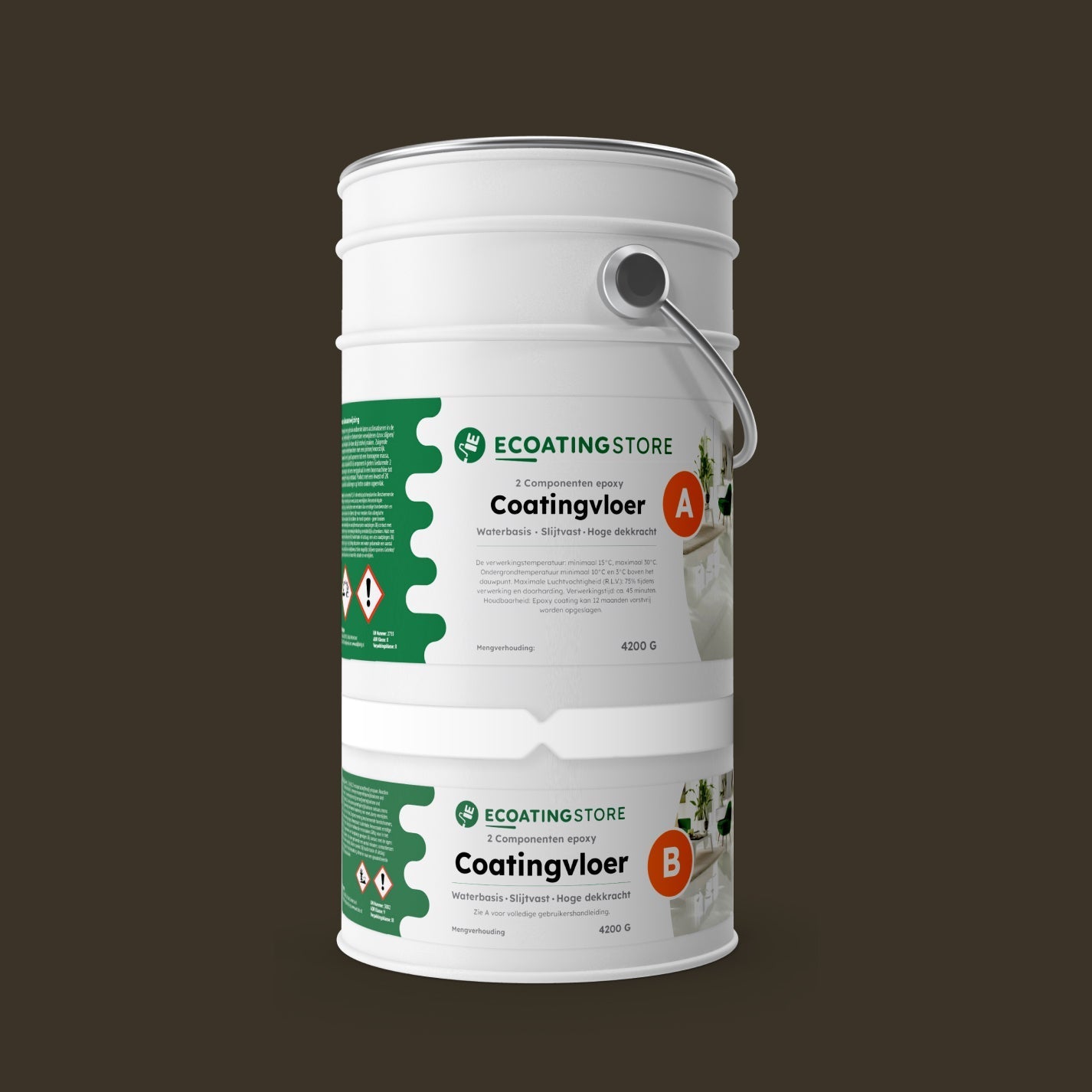 Vloercoating - RAL 6022
