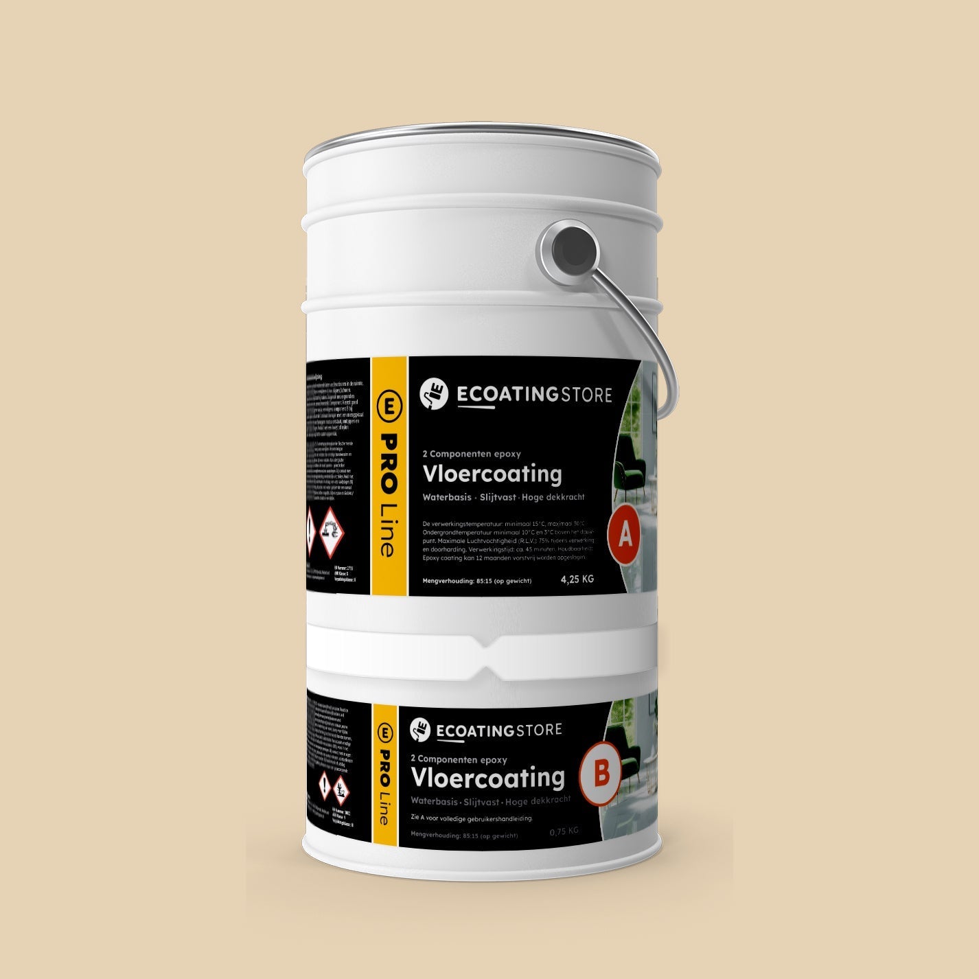 Vloercoating - RAL 1015