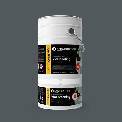 Garage vloercoating - RAL 7011