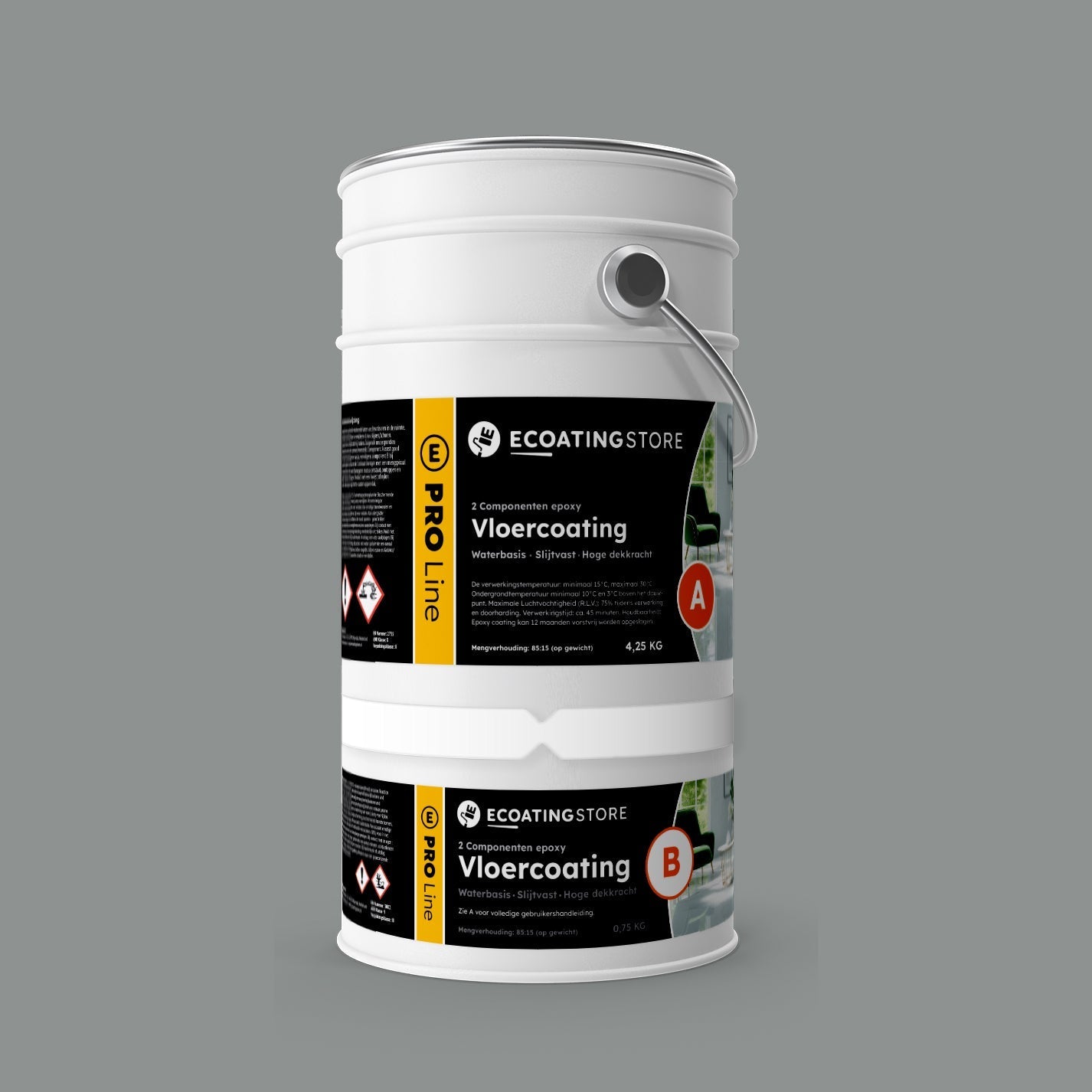 Vloercoating - RAL 7042