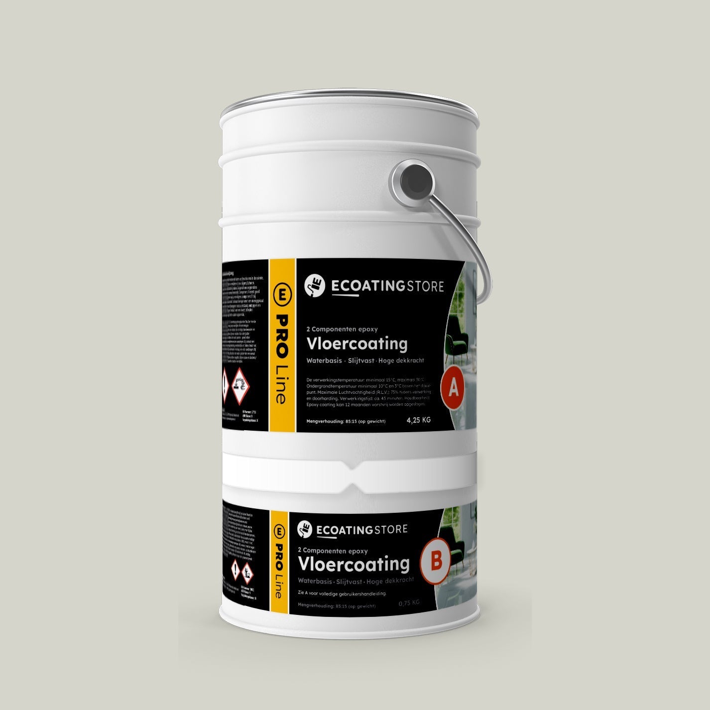 Vloercoating - RAL 9002