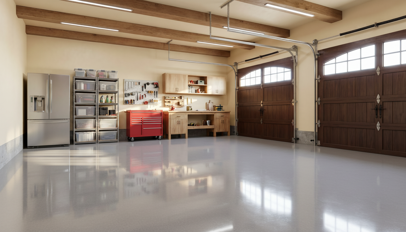 Garage vloercoating - RAL 7036