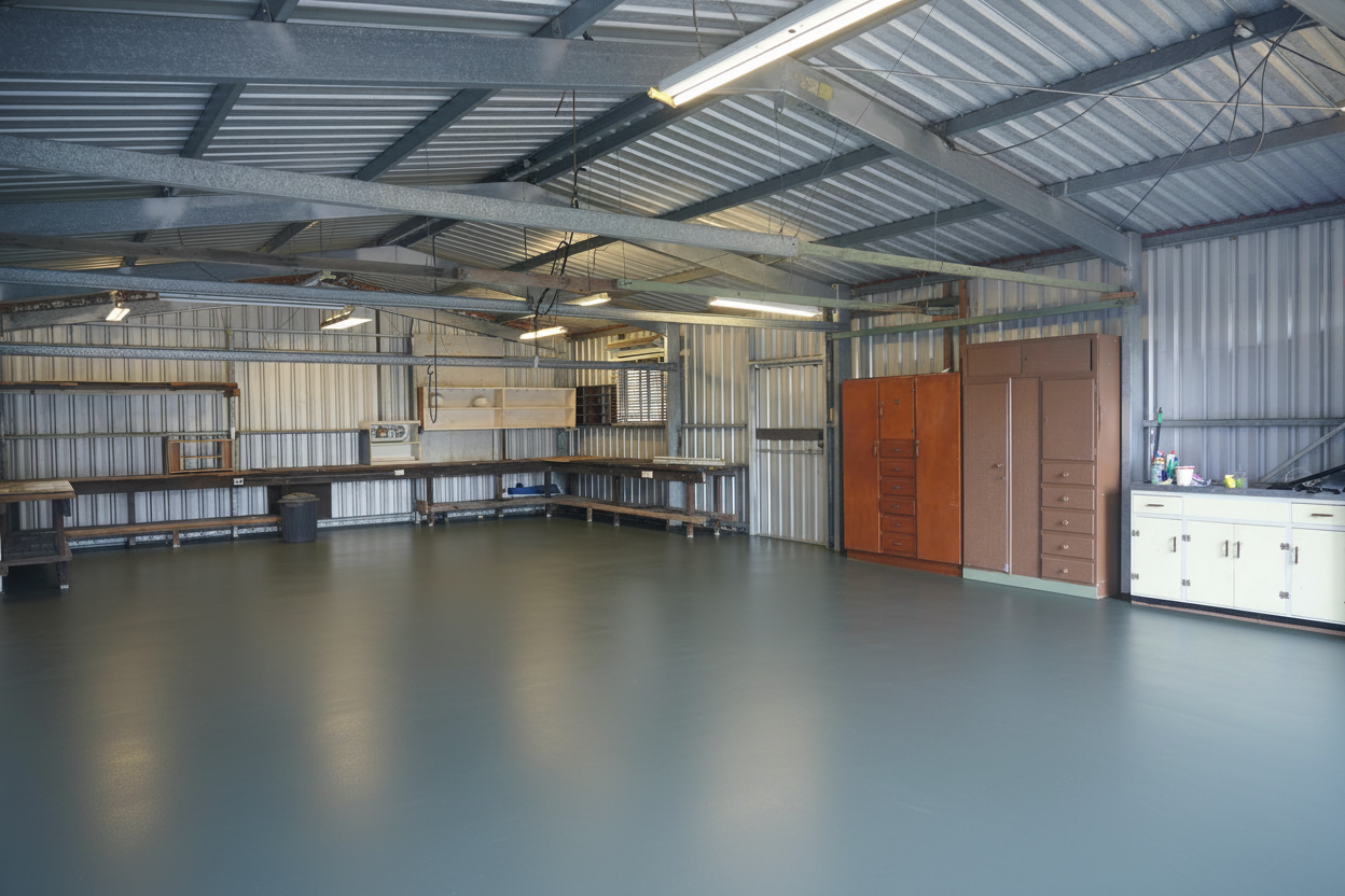 Garage vloercoating - RAL 7026